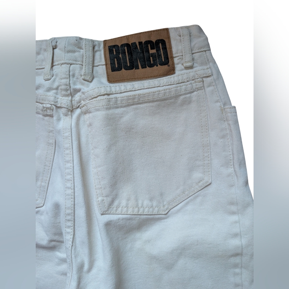 Vintage BONGO White Mom Jeans